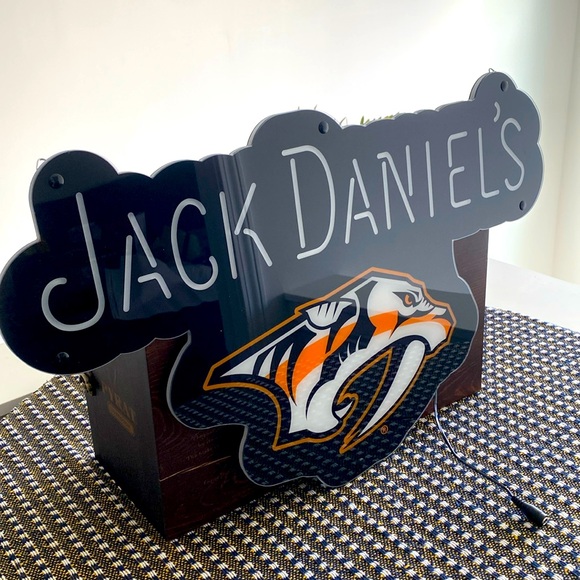 Jack Daniels Other - Jack Daniels Black and Gold Art & Decals Wall Decor